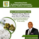 CERDOTOLA Executive Secretary urges Nations in Africa to brace up to the fight against drug abuse, trafficking